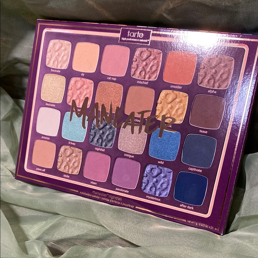 Tarte Purple and Gold Eyeshadow Palette Vibrant Shades